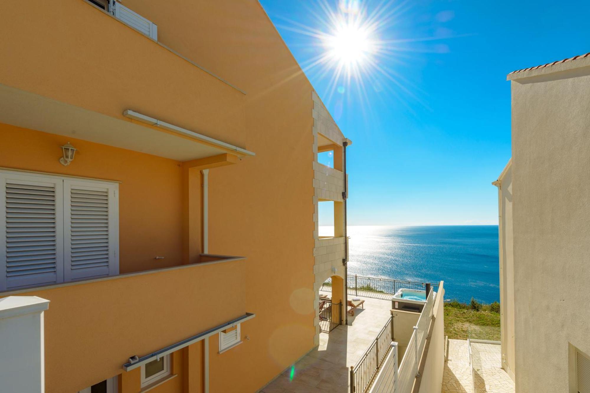 Apartments Mrkan Цавтат Экстерьер фото